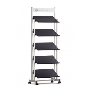 Foires commerciales – salons professionnels DOCECO - Présentoirs mobiles simple et double face
