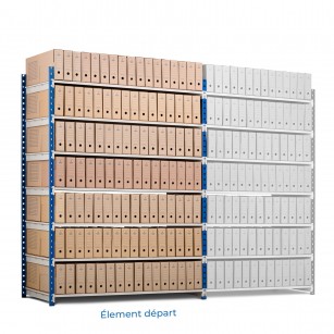 Archives mortes Rang'Eco Boîtes couchées - Élément départ